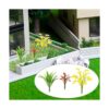 120 plantas modelo de colores mixtos plantas tropicales en
