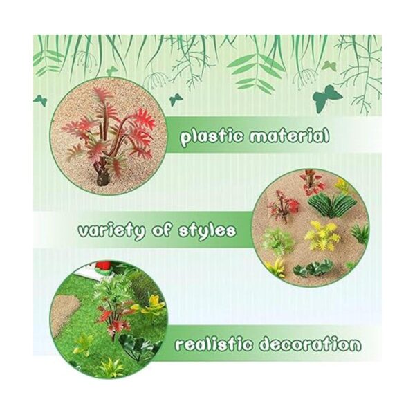 120 plantas modelo de colores mixtos plantas tropicales en