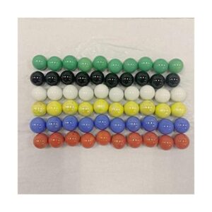 60 Large 1 25mm Replacement Solid Glass Marbles for_1