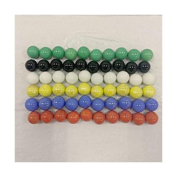60 Large 1 25mm Replacement Solid Glass Marbles for_1