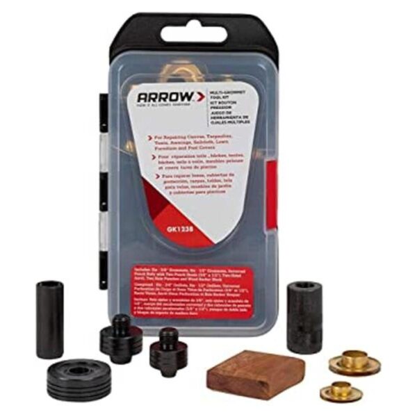 Arrow GK1238 Kit de herramientas multiojal de 38 y 12