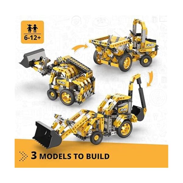 Engino Machinery Toys Retroexcavadora 3 en uno_2