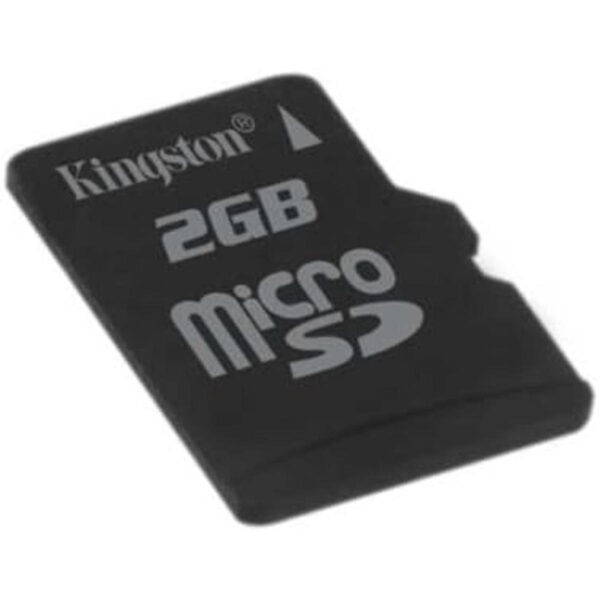 Kingston Tarjeta de memoria flash microSD de 2 GB SDC2 GB_4