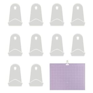 Paquete de 10 Perchas para alfombrillas de corte Cricut_1
