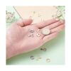 Cheriswelry 120 colgantes de acero inoxidable 304 con