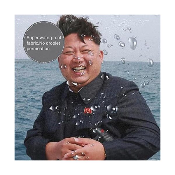 C.IOPMNU Funny Shower Curtain Motivational Happiness