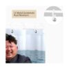 C.IOPMNU Funny Shower Curtain Motivational Happiness