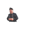 C.IOPMNU Funny Shower Curtain Motivational Happiness
