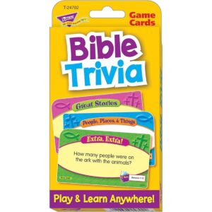Trend Enterprises tarjetas con trivias sobre la biblia_1