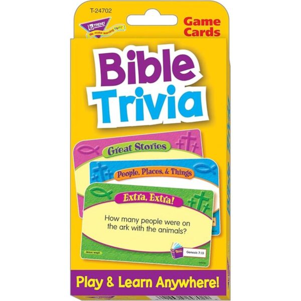 Trend Enterprises tarjetas con trivias sobre la biblia_1