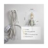 MYEMITTING Paquete de 2 cables de accesorios con 2_2