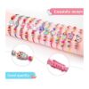 Juego de 24 joyas para niñas collar de unicornio para_4