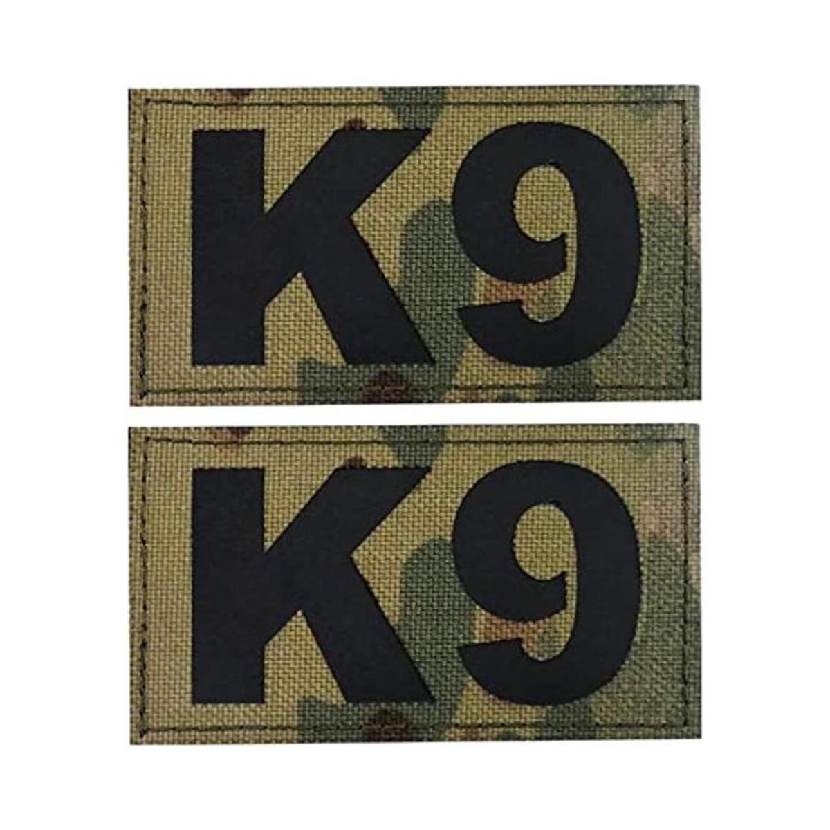 Insignias reflectantes infrarrojas K9 para perro IR