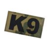Insignias reflectantes infrarrojas K9 para perro IR