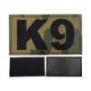 Insignias reflectantes infrarrojas K9 para perro IR