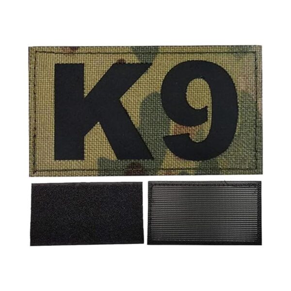 Insignias reflectantes infrarrojas K9 para perro IR