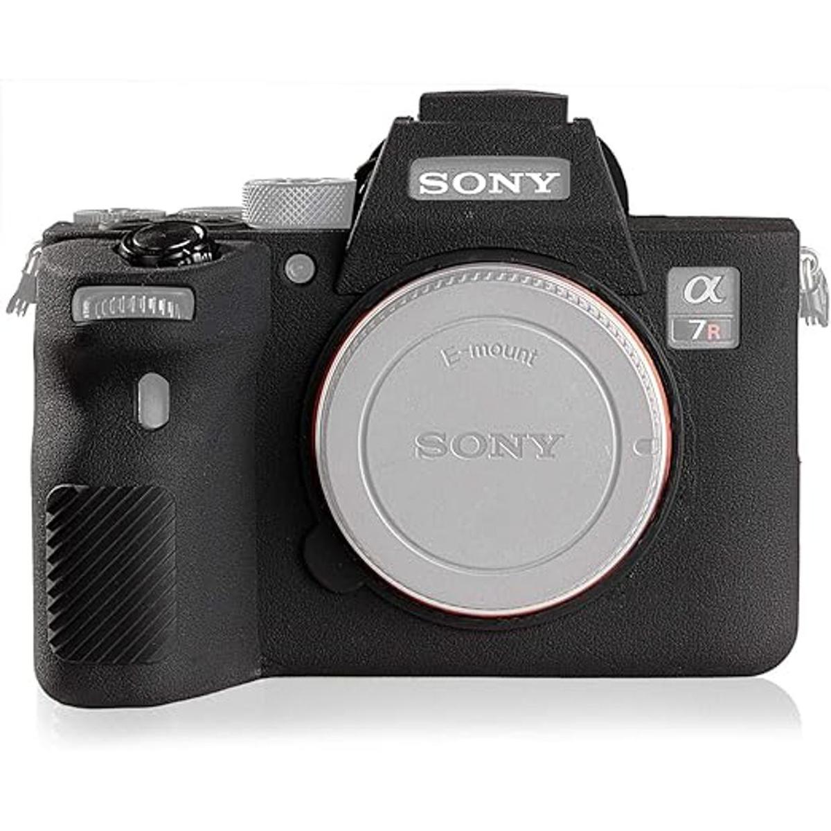 STSEETOP Funda para Sony A7R IV carcasa de goma de