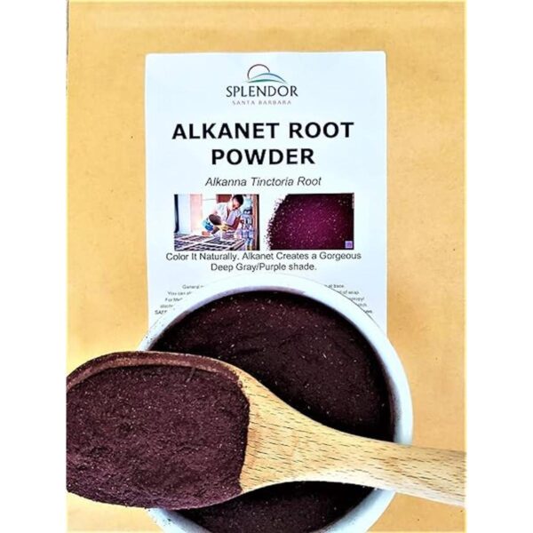 Alkanet Suministros para hacer jabón de raíz en polvo
