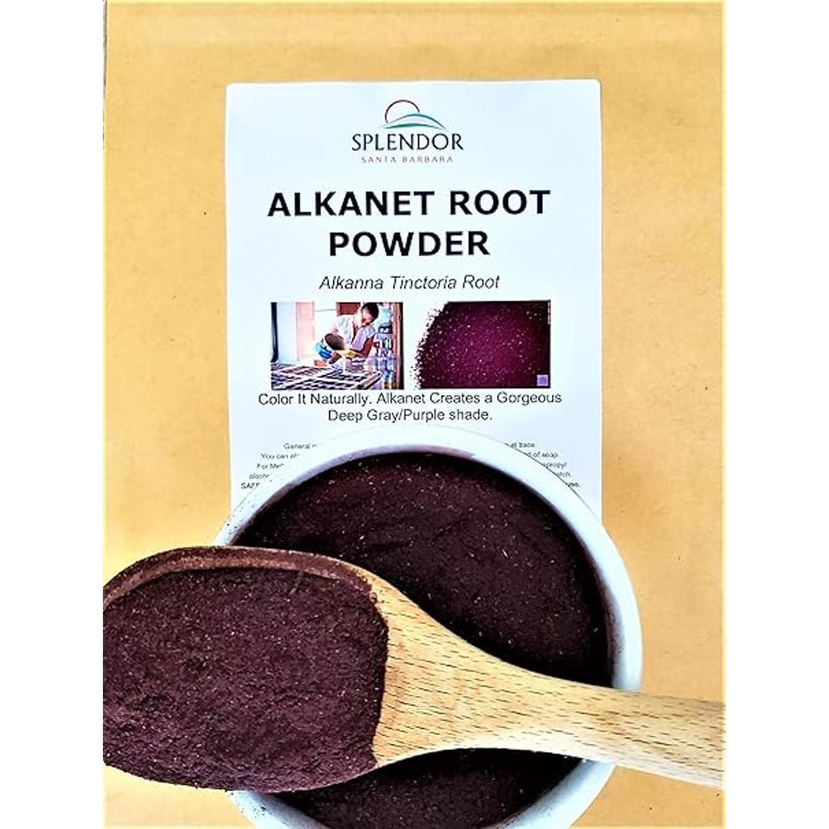 Alkanet Suministros para hacer jabón de raíz en polvo
