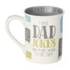 Enesco 6003384 Our Name is Mud King of Dad Jokes Taza de_2