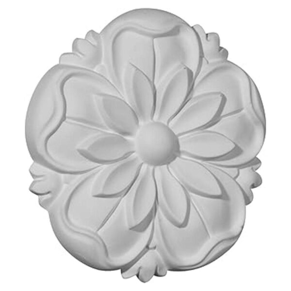 Ekena Millwork ROS05X05LY Roseta redonda de lira 5 78_2