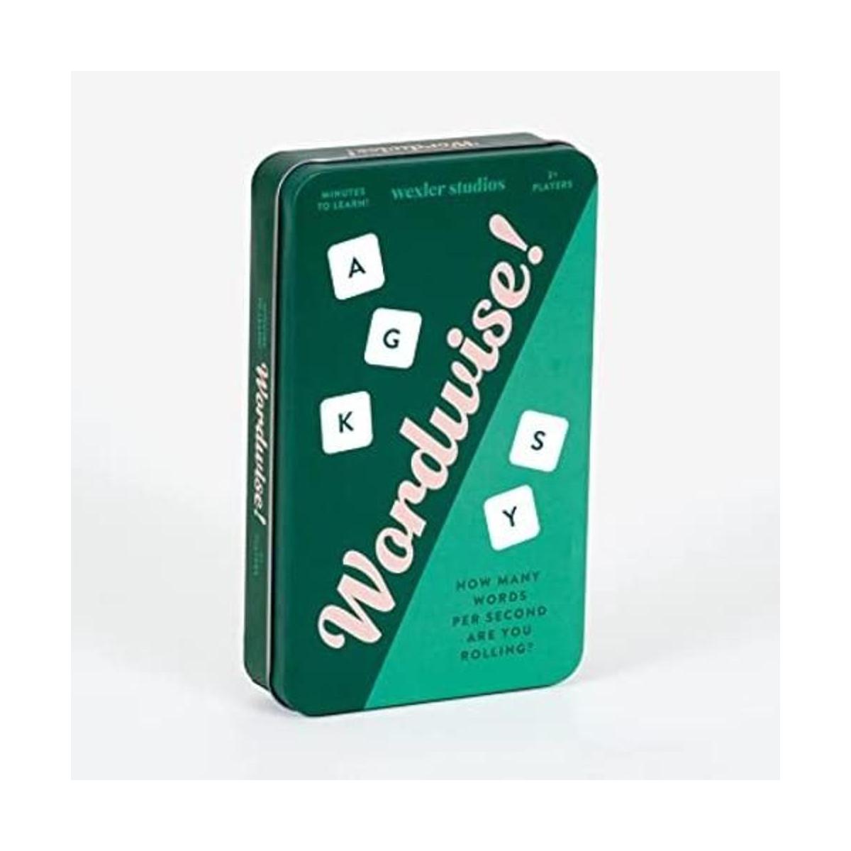 Galison Wordwise Juego de dados Divertido juego de