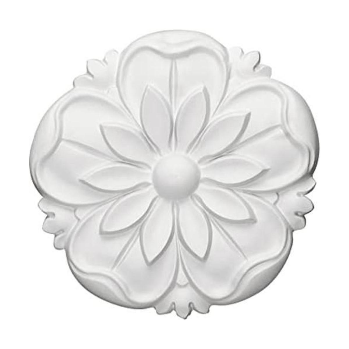 Ekena Millwork ROS05X05LY Roseta redonda de lira 5 78