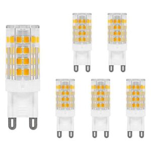 Bombilla LED G9 de 3.5 W 350 lúmenes AC110130 V blanco_1