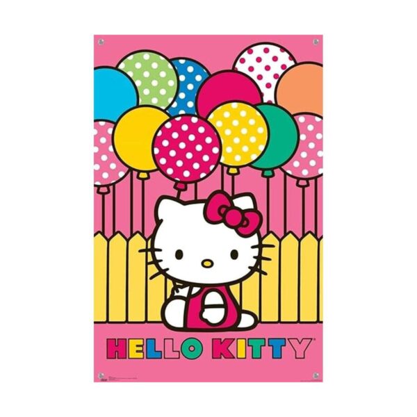 Hello Kitty Póster de pared con botones de presión_4