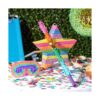 Juego de 3 palos y venda de piñata arcoíris de 30.0 in con_2
