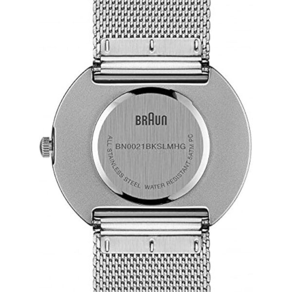 Braun BN0021BKSLMHG Reloj analógico clásico de cuarzo