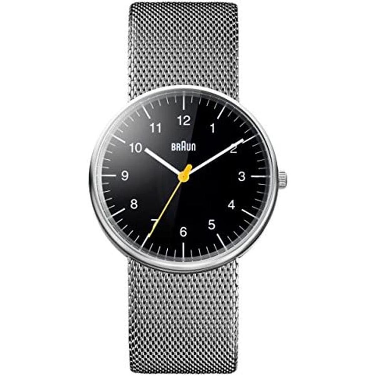 Braun BN0021BKSLMHG Reloj analógico clásico de cuarzo
