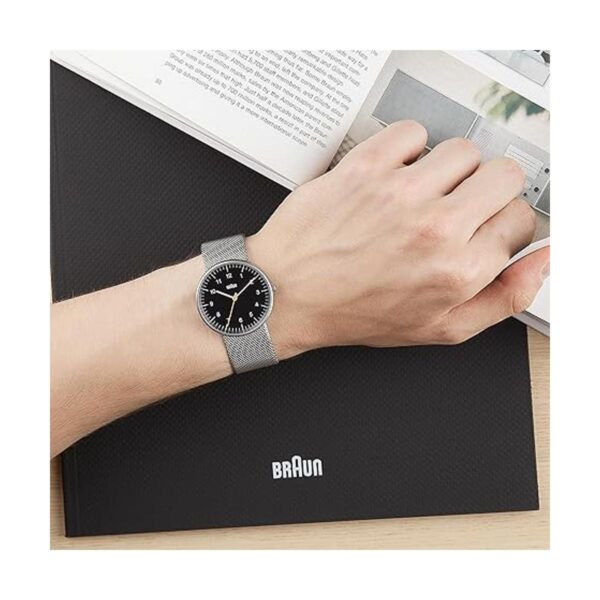 Braun BN0021BKSLMHG Reloj analógico clásico de cuarzo