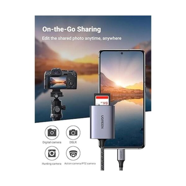 UGREEN Lector de tarjetas SD USB C lector de tarjetas_6