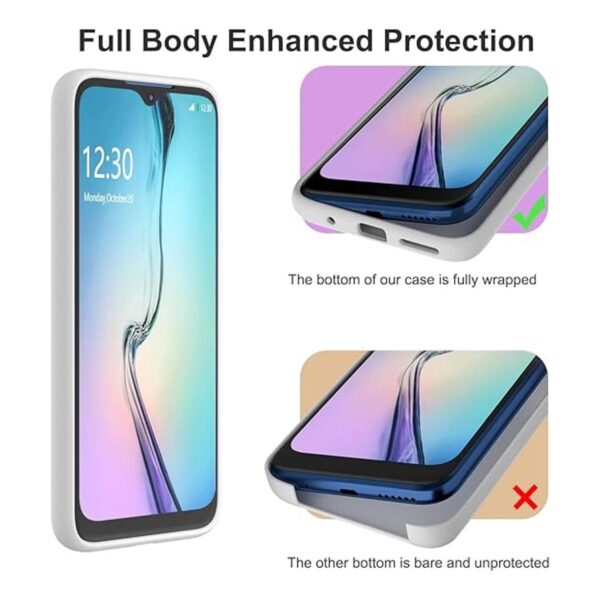 NUIMADL Funda Moto E 2020 de 6.2 pulgadas 2020 silicona_3