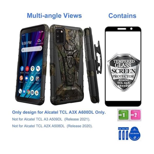 Ailiber Funda para Alcatel TCL A3X A600DL TCL A3X Funda_2