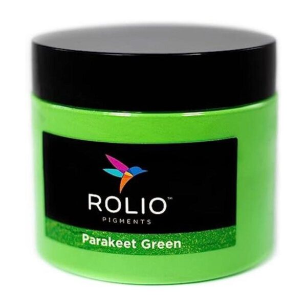 Rolio Polvo de mica 1 tarro de pigmento para pintura