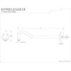 kingston brass brazo de ducha K117C2_3
