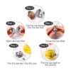 Paquete de 4 infusores de té para té suelto bola de té de