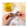 Paquete de 4 infusores de té para té suelto bola de té de