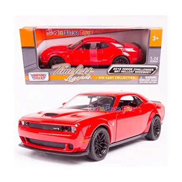 Motormax 79350R Dodge Challenger SRT Hellcat Coche de_1