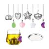 Paquete de 4 infusores de té para té suelto bola de té de