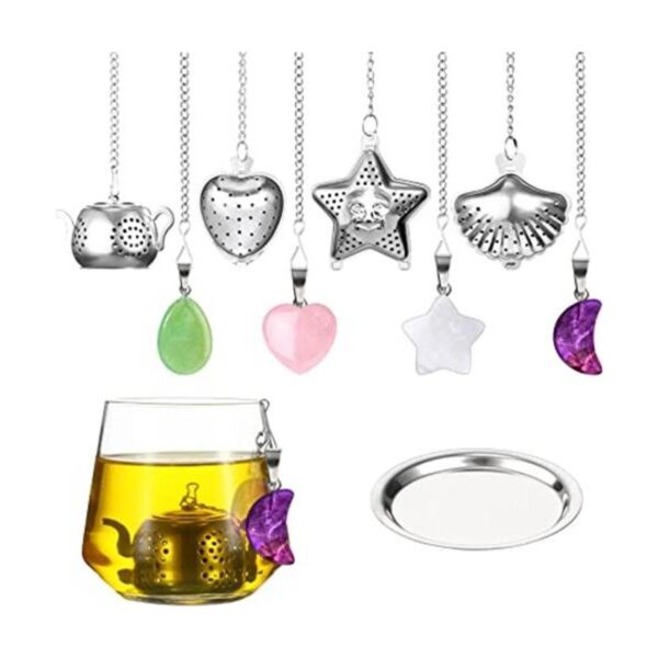 Paquete de 4 infusores de té para té suelto bola de té de