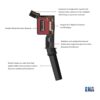 Paquete de 8 Bobinas de encendido curvadas Boot para Ford_3