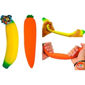 JaRu. Juguete elástico para ansiedad de plátano y_1