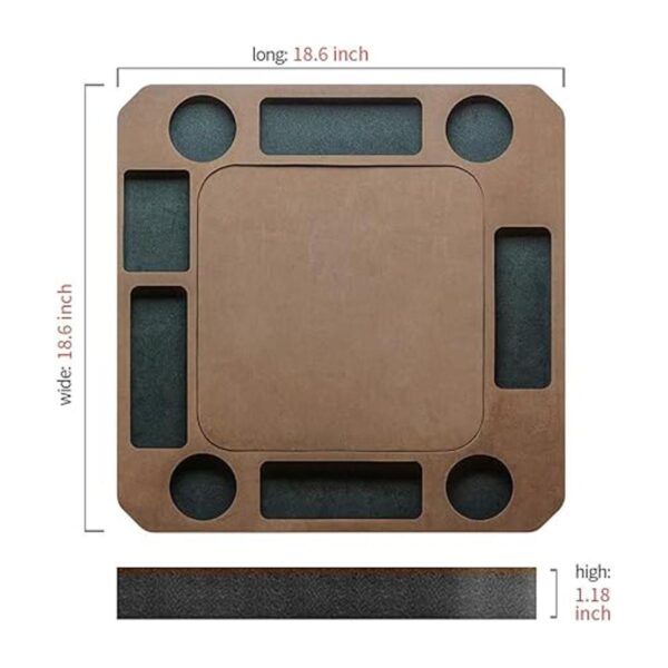 Bandeja flotante de mesa para juegos o cartas para piscina_2