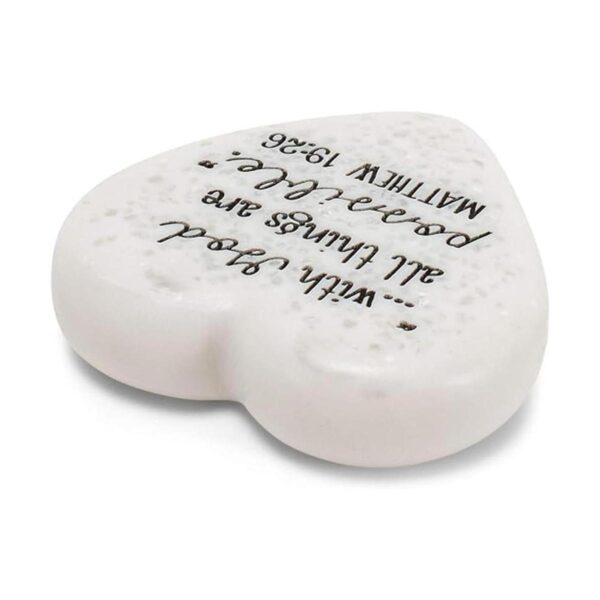 Lighthouse Christian Products Placa de piedra con texto en_2