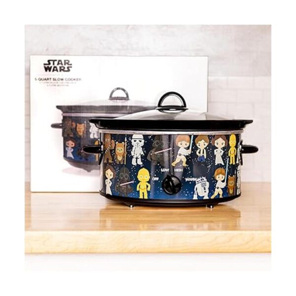 Uncanny Brands Cocina lenta de Star Wars de 5 cuartos_5