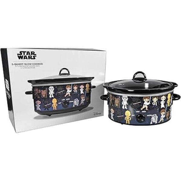 Uncanny Brands Cocina lenta de Star Wars de 5 cuartos_6