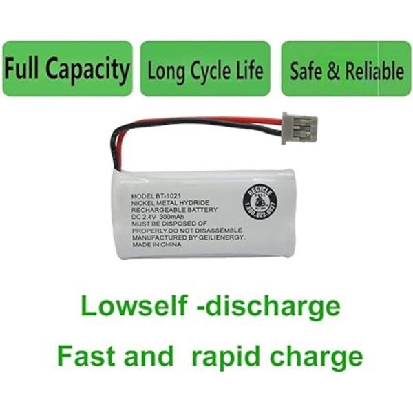 Geilienergy BT1021 BBTG0798001 para Uniden BT1021 BT1021